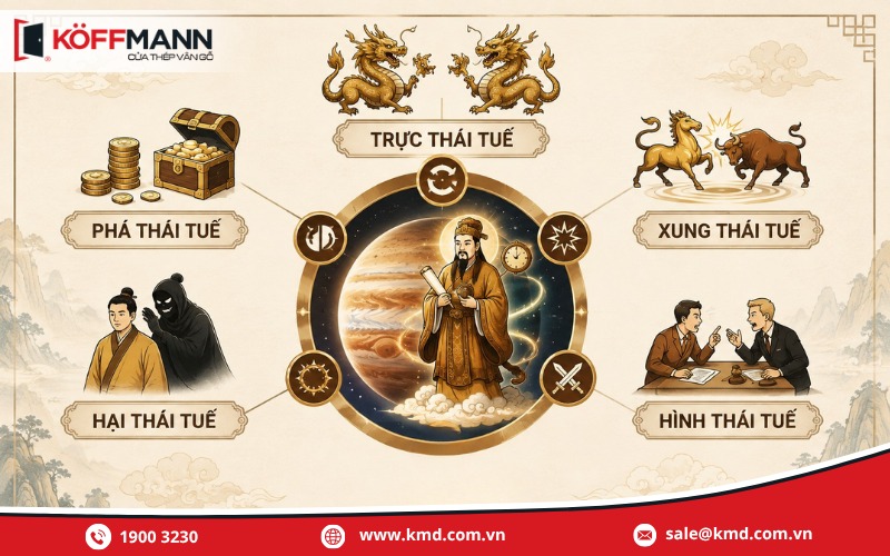 Các loại hạn Thái Tuế thường gặp