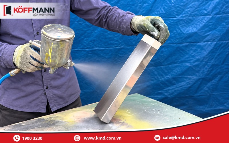 Cách sơn inox đúng chuẩn