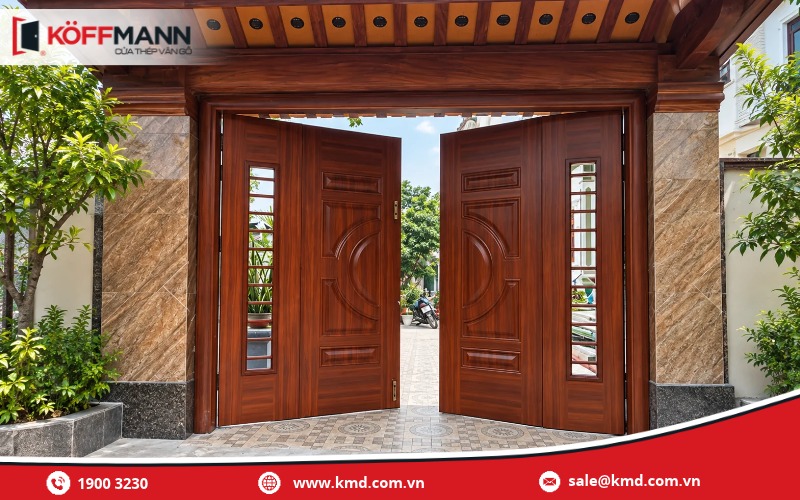 Chọn thiết kế mẫu cửa cổng đẹp, hài hòa với kiến trúc