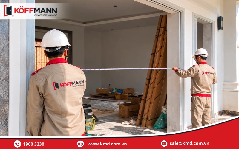 Kinh nghiệm chọn kích thước thông thủy cửa đi phù hợp