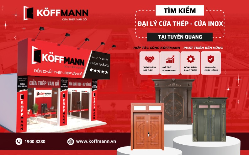 Koffmann tìm đại lý ở những khu vực nào tại Tuyên Quang