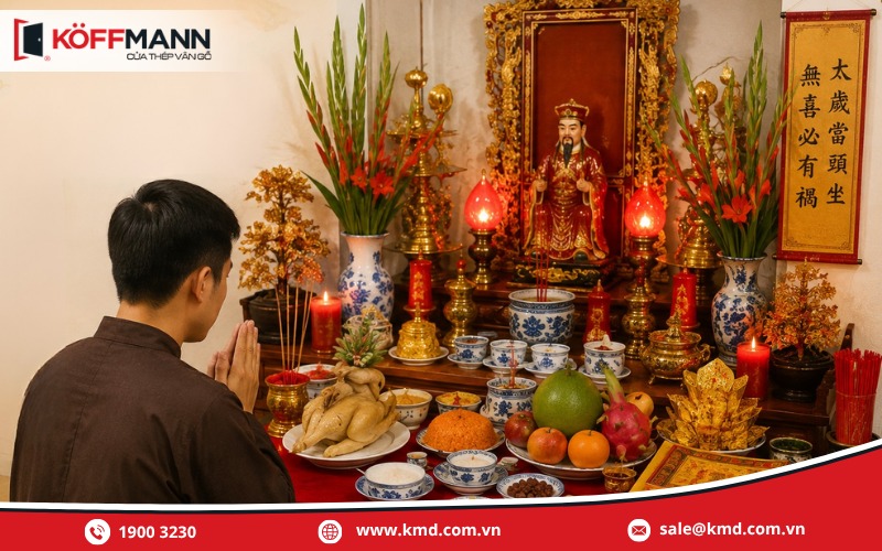 Làm lễ cúng giải hạn Thái Tuế