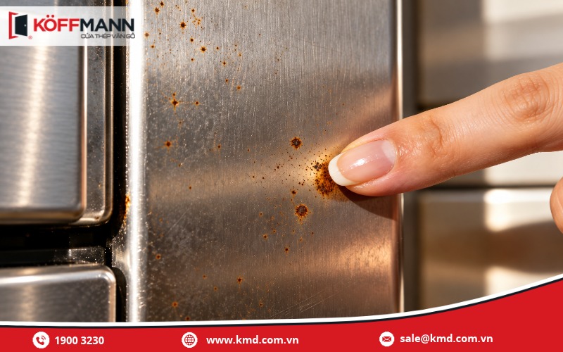Làm thế nào để nhận biết inox có bị oxy hóa, gỉ sét hay không