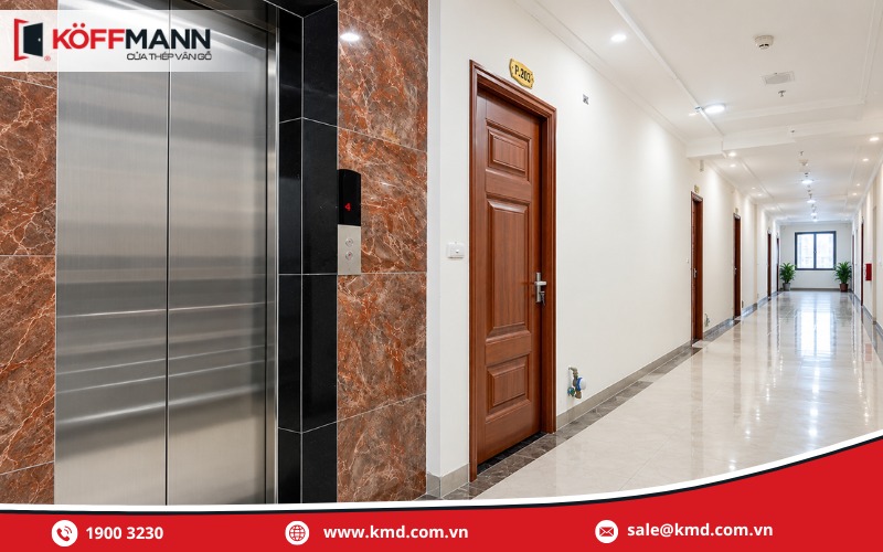 Lưu ý khi chọn mua và lắp đặt cửa ra vào chung cư