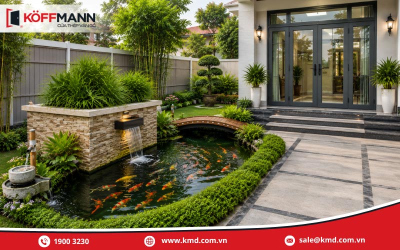 Nên xây bể cá hình gì?