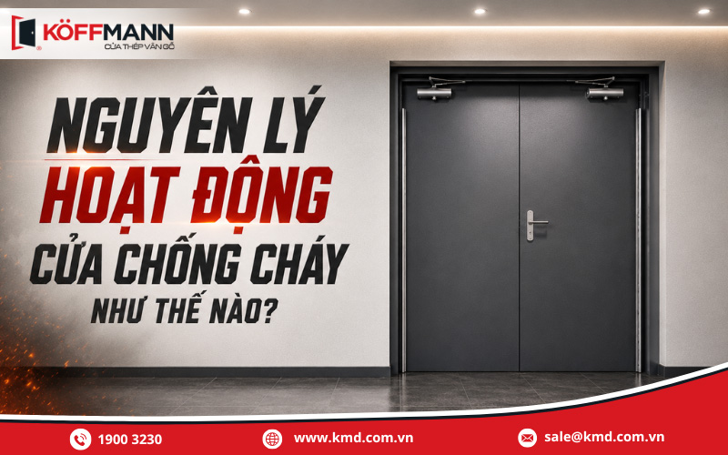 Nguyên lý hoạt động khi xảy ra hỏa hoạn