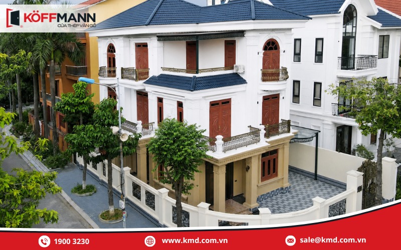 Những lưu ý khi chọn cửa chính biệt thự
