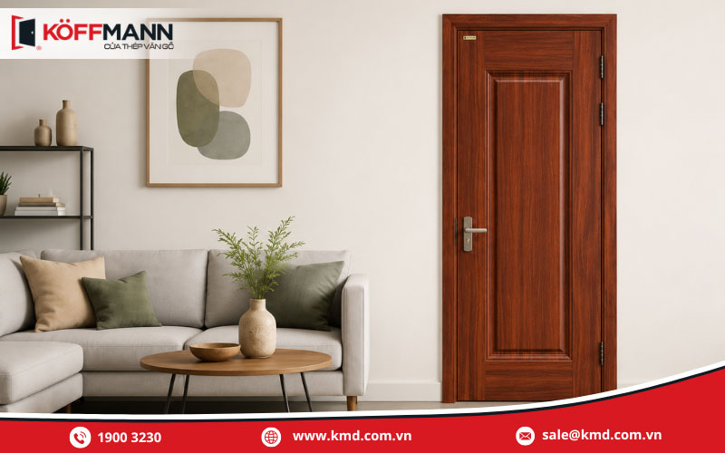Tầm quan trọng của việc lựa chọn đúng kích thước cửa phòng khách