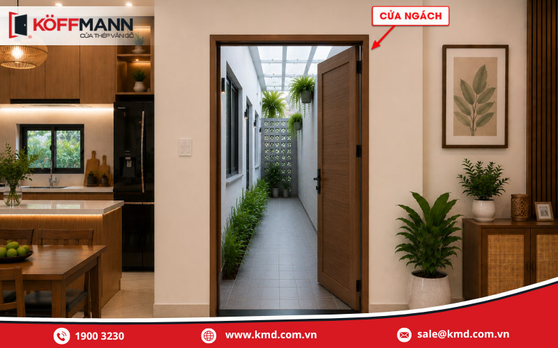 Cửa ngách là cửa như thế nào?