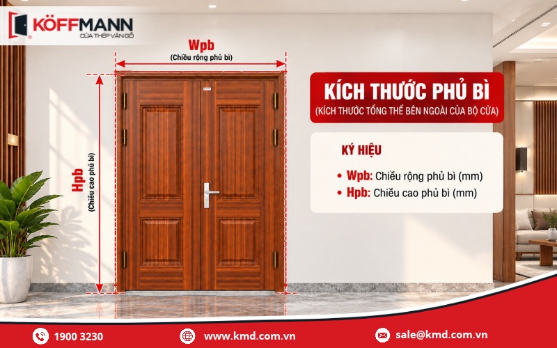 Kích thước phủ bì là gì?