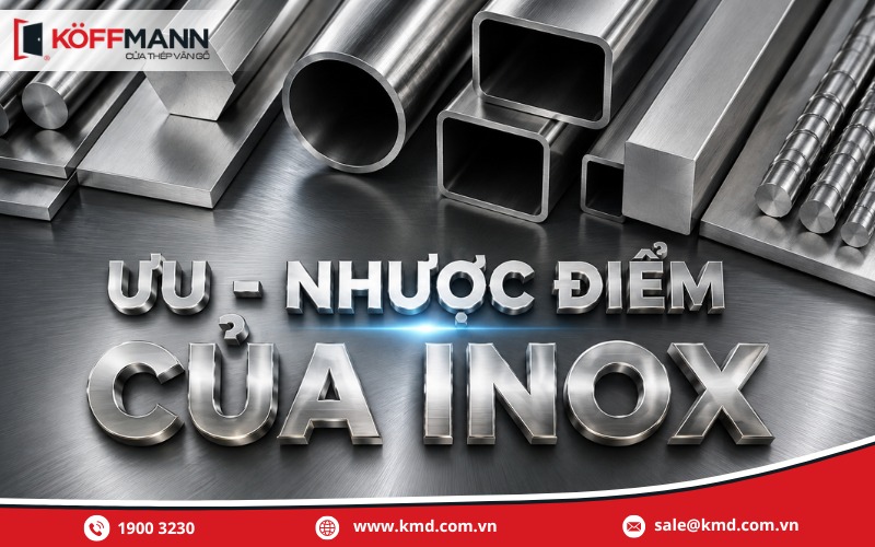 Ưu - nhược điểm của inox là gì?