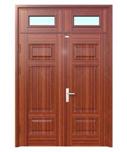 Cửa thép vân gỗ KG-22.03-2TK