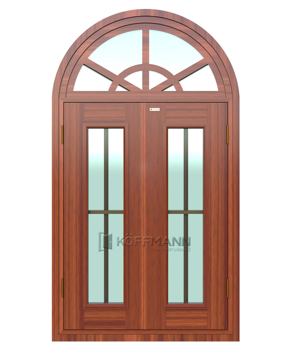 Cửa sổ thép vân gỗ KSV-22.K