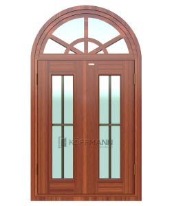 Cửa sổ thép vân gỗ KSV-22.K