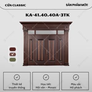 Cửa Classic KA-41.40.40A-3TK
