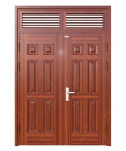 Cửa thép vân gỗ KG-22.04-2NC