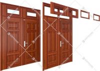 Bật mí những thông số cửa và phụ kiện đi kèm cửa thép vân gỗ