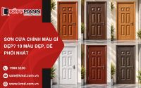 Sơn Cửa Chính Màu Gì Đẹp? Cách Chọn Màu Chuẩn Nhất