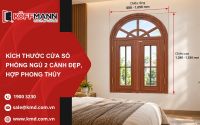 Kích Thước Cửa Sổ Phòng Ngủ 2 Cánh Bao Nhiêu Là Đẹp?