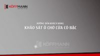 Koffmann hướng dẫn khảo sát ô chờ cửa có bậc