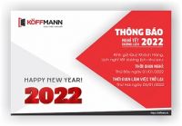 Koffmann thông báo lịch nghỉ Tết dương lịch 2022