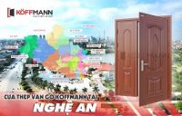 Địa chỉ mua cửa thép vân gỗ Koffmann chính hãng tại Nghệ An