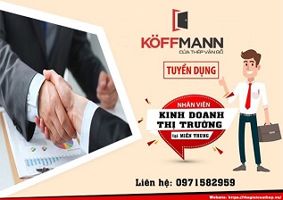 Koffmann thông báo tuyển nhân viên kinh doanh thị trường