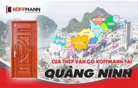 Địa chỉ mua cửa thép vân gỗ tại Quảng Ninh uy tín, chất lượng