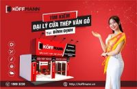 Thư mời hợp tác kinh doanh cửa thép vân gỗ Koffmann tại BÌnh Định