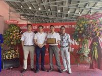 Koffmann tưng bừng khai trương đại lý cửa thép vân gỗ Hoàng Long - Bình Phước