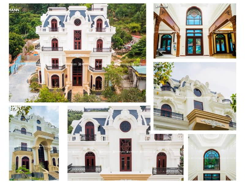 Công trình có bộ cửa vòm thép vân gỗ cao kỷ lục