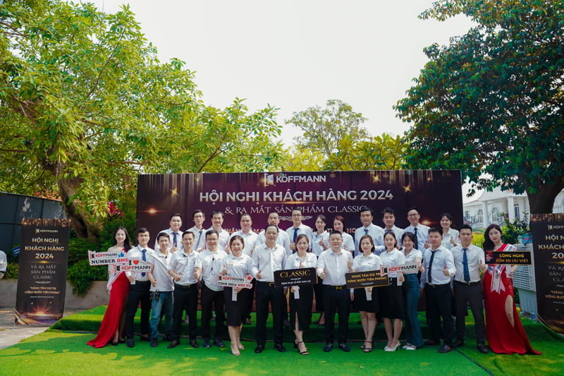 [24h.com.vn] Koffmann chính thức ra mắt dòng sản phẩm mới CLASSIC tại hội nghị khách hàng thường niên 2024