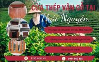 Mua cửa thép vân gỗ tại Thái Nguyên uy tín và giá tốt nhất