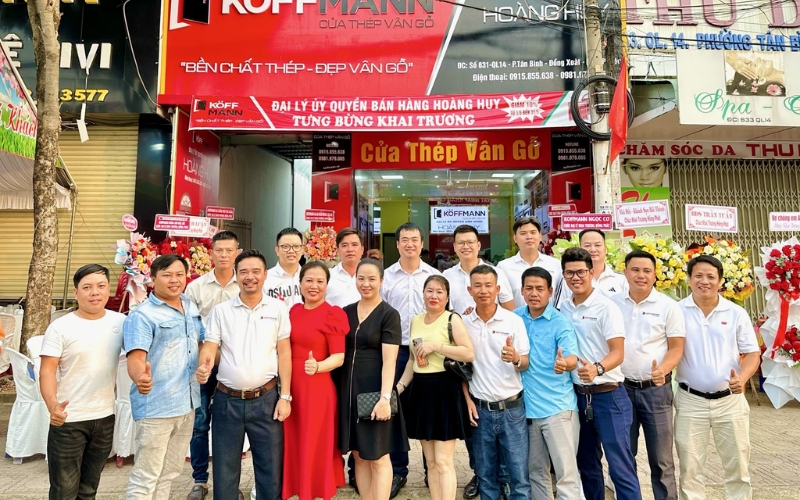 Koffmann khai trương Đại lý Hoàng Huy - Koffmann Bình Phước