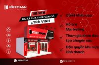 Chính sách MỚI NHẤT cho đại lý cửa thép vân gỗ tại Trà Vinh