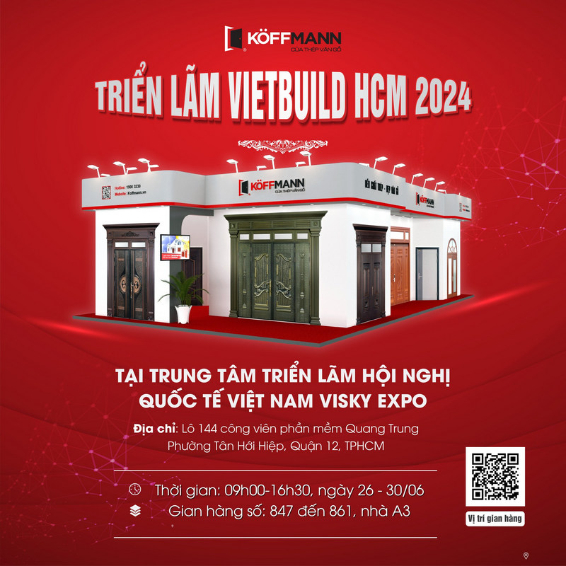 Koffmann Chính Thức Tham Dự Vietbuild HCM 2024