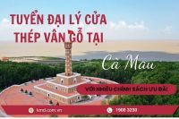 [MỚI NHẤT] Tuyển đại lý cửa thép vân gỗ tại Cà Mau