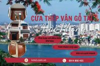 Cập nhật giá cửa thép vân gỗ tại Hải Phòng mới nhất