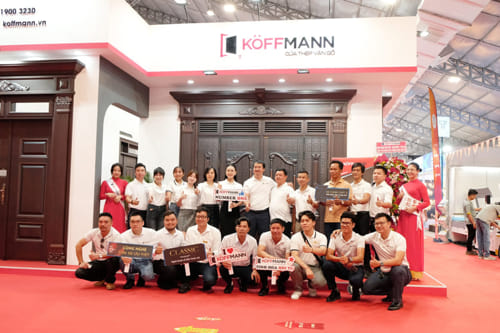 Koffmann được vinh danh gian hàng ấn tượng tại Vietbuild HCM 2024