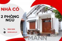9+ mẫu thiết kế nhà 2 phòng ngủ đẹp, tiết kiệm