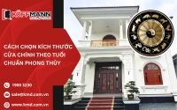 Cách chọn kích thước cửa chính theo tuổi chuẩn phong thủy