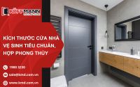 Kích thước cửa nhà vệ sinh tiêu chuẩn, hợp phong thủy