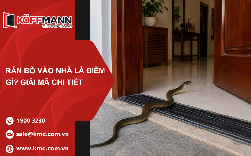 Rắn Bò Vào Cửa Nhà Là Điềm Gì? Giải Mã Chi Tiết
