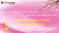 Thư cảm ơn và chúc mừng năm mới 2018