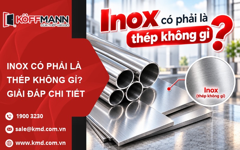 Inox Có Phải Là Thép Không Gỉ? Khác Gì Thép Thường?