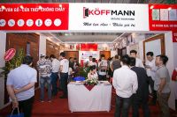 Sức nóng của cửa thép vân gỗ Koffmann tại triển lãm Vietbuild 2018