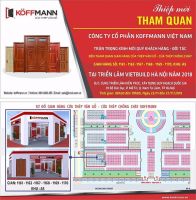 Thư mời tham dự triển lãm Vietbuild Hà Nội tháng 11/2018